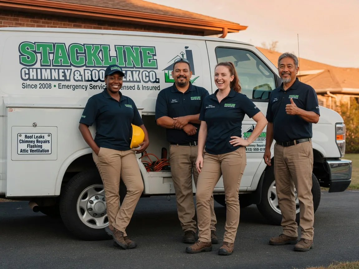 Chimney flashing repair company in Almont, ND